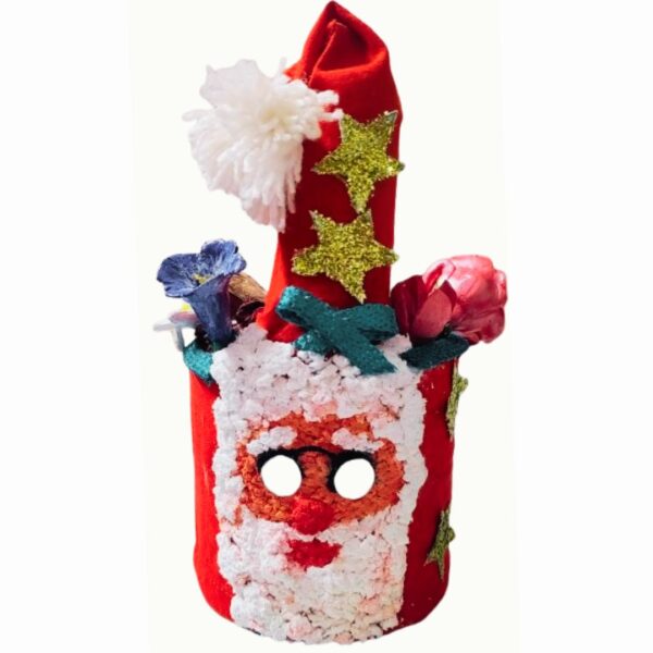 Handcrafted Santa Claus Piggy Bank